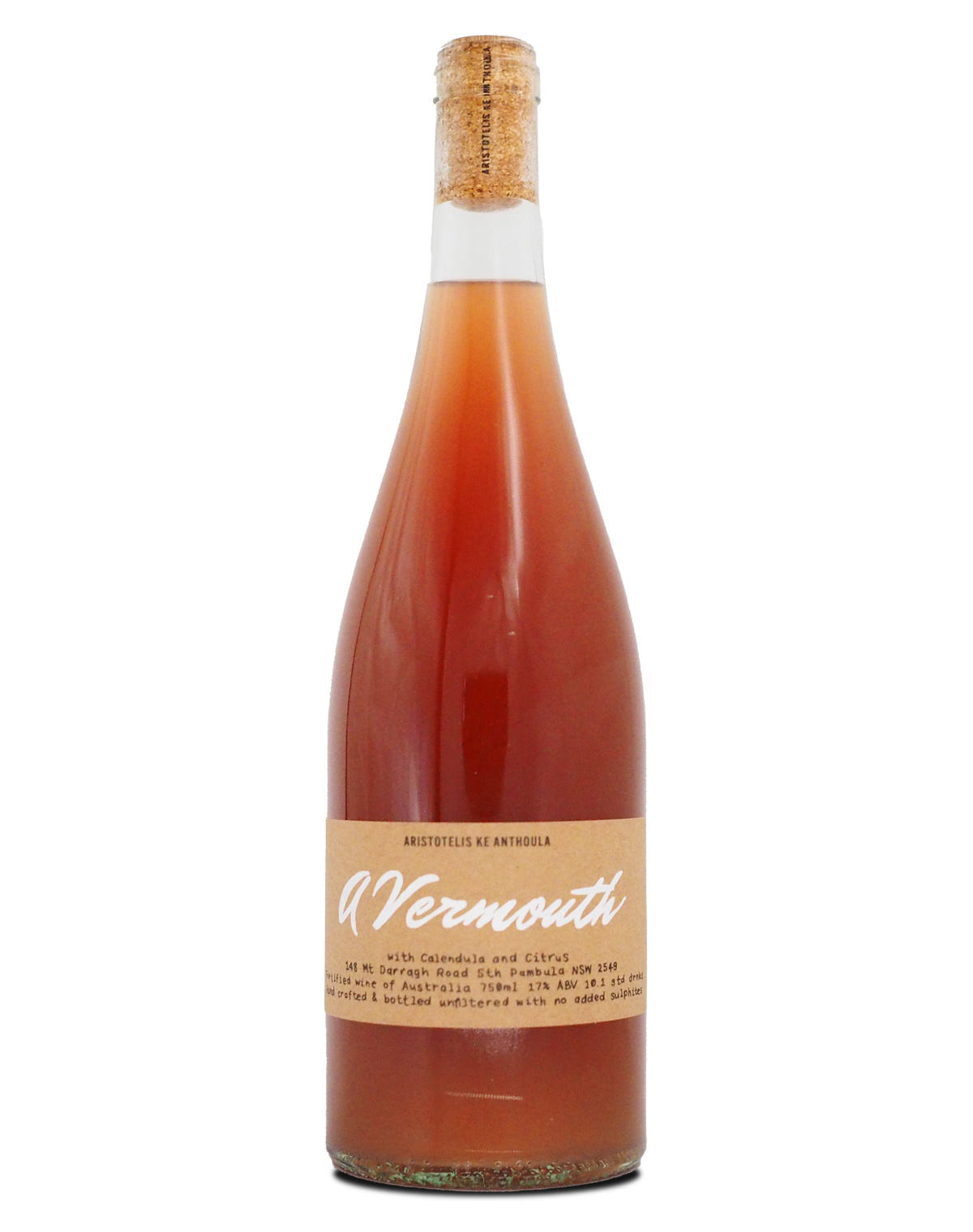 A Vermouth with Calendula & Citrus (pre order)